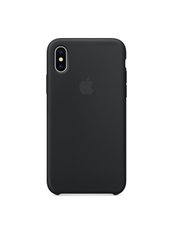 Чохол силіконовий soft-touch ARM Silicone case для iPhone Xs Max чорний Black фото