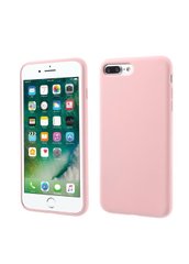 Чехол силиконовый конфетный для iPhone 7+/8+ pink фото