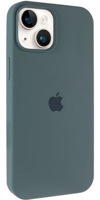 Чехол Silicone Case Full Protective AA для Apple iPhone 14 Plus Midnight Blue фото