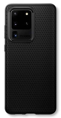 Чохол протиударний Spigen Original Liquid Air для Samsung Galaxy S20 Ultra матовий чорний Matte Black фото