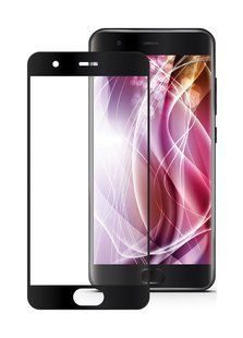 Захисне скло для Xiaomi Mi 6 CAA 3D ​​із закругленими краями чорна рамка Black фото