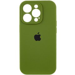 Чохол Silicone Case Full Camera Protective AA для Apple iPhone 14 Pro Max Dark Olive фото