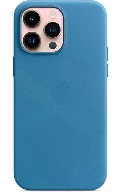 Чехол Leather Case with Magsafe для Apple iPhone 13 Pro Max Sequoia green AAA фото