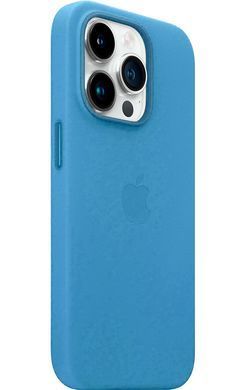 Чехол Leather Case with Magsafe для Apple iPhone 13 Pro Max Sequoia green AAA фото