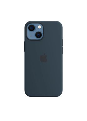 Чохол Silicone Case with Magsafe для iPhone 13 Abyss Blue AAA фото