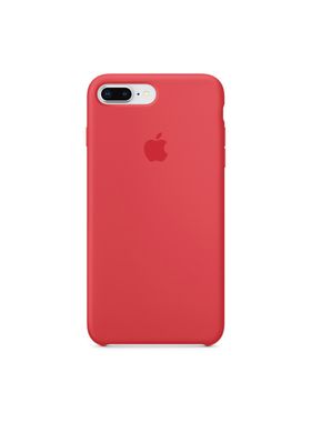 Чохол силіконовий soft-touch Apple Silicone case для iPhone 7 Plus / 8 Plus червоний Red Raspberry фото