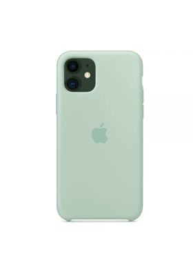 Чохол силіконовий soft-touch ARM Silicone Case для iPhone 11 м'ятний Jewerly Green фото