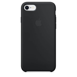 Чохол силіконовий soft-touch ARM Silicone Case для iPhone 7/8 / SE (2020) чорний Black фото