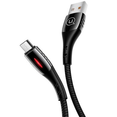 USB Cable Usams US-SJ346 U-Tone Series MicroUSB Black 1.2m фото