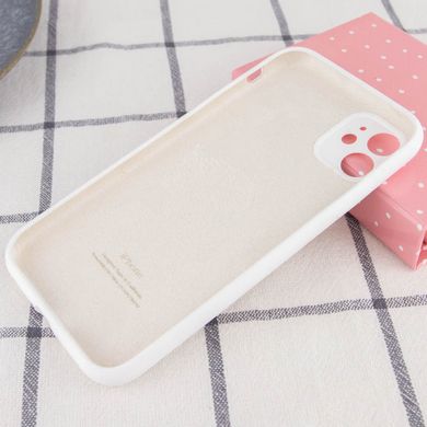 Чохол Silicone Case Full Camera Protective AA для Apple iPhone 12 White фото