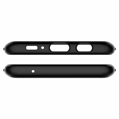 Чехол противоударный Spigen Original Liquid Air для Samsung Galaxy A9 (2018) матовый черный Matte Black фото