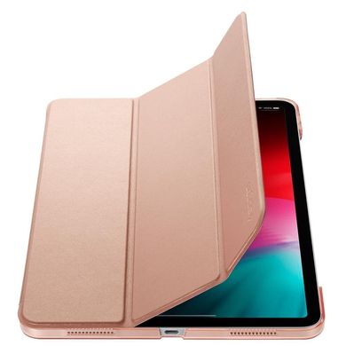 Чехол-книжка Spigen Original Smartcase Smart Fold для iPad Pro 11 розовое золото защитный Rose Gold (Ver.2) фото