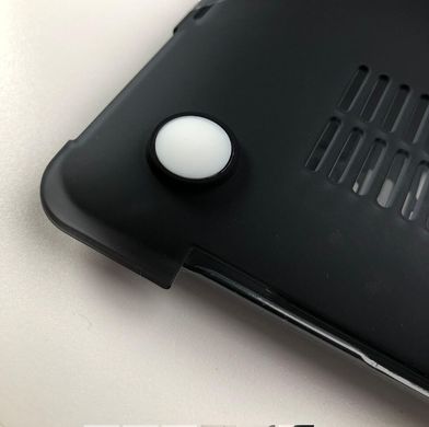 Чехол защитный пластиковый для Macbook Pro 15 (2008-2011) black matte фото