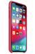 Чохол силіконовий soft-touch ARM Silicone case для iPhone X / Xs червоний Hibiscus