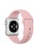 Ремінець Sport Band для Apple Watch 38 / 40mm силіконовий рожевий спортивний size (s) ARM Series 6 5 4 3 2 1 Pink фото