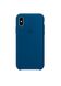 Чехол силиконовый soft-touch ARM Silicone case для iPhone Xr синий Blue Horizon