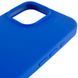 Чохол Silicone Case Full Protective AA для Apple iPhone 12 Pro Max Capri Blue