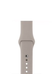 Ремінець Sport Band для Apple Watch 42 / 44mm силіконовий сірий спортивний size (s) ARM Series 6 5 4 3 2 1 Pebble фото