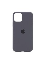 Чохол силіконовий soft-touch ARM Silicone Case для iPhone 12/12 Pro сірий Charcoal Gray фото