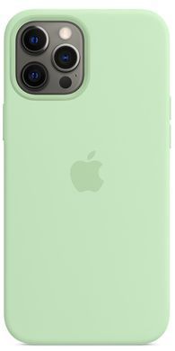 Чохол Silicone Case with Magsafe для Apple iPhone 12 Pro Max White AAA фото