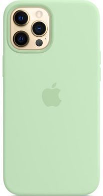 Чохол Silicone Case with Magsafe для Apple iPhone 12 Pro Max White AAA фото