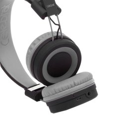 Stereo Bluetooth Headset Celebrat A4 Grey + mic + button call answering фото