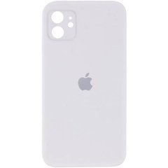 Чохол Silicone Case Square Full Camera Protective для Apple iPhone 11 White фото