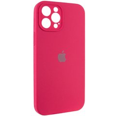 Чохол Silicone Case Full Camera Protective AA для Apple iPhone 12 Pro Max Rose Red фото