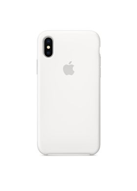 Чохол силіконовий soft-touch ARM Silicone case для iPhone Xs Max білий White фото