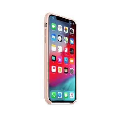 Чохол силіконовий soft-touch Apple Silicone case для iPhone X / Xs рожевий Pink Sand фото