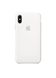 Чохол силіконовий soft-touch ARM Silicone case для iPhone Xs Max білий White фото