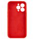 Чехол Silicone Case Full Camera Protective (AA) для Apple iPhone 14 Pro Max (Красный / Red)