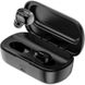 Навушники бездротові вакуумні Baseus W01 Bluetooth з мікрофоном чорні Black