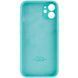 Чехол Silicone Case Full Camera Protective AA для Apple iPhone 11 Marine Green