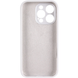 Чохол Silicone Case Full Camera Protective AA для Apple iPhone 13 Pro Max White