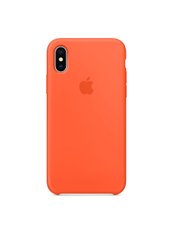 Чохол силіконовий soft-touch ARM Silicone case для iPhone X / Xs помаранчевий Orange фото