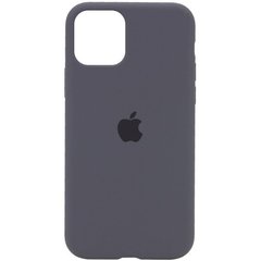 Чехол силиконовый soft-touch ARM Silicone Case для iPhone 12 Pro Max серый Charcoal Gray фото
