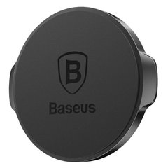 Автомобільний тримач для телефону Baseus Small Ears Series Magnetic Suction Bracket (SUER-C01) чорний Black фото
