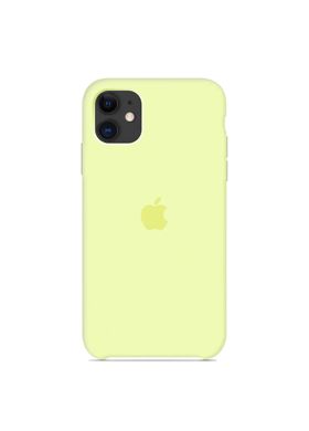 Чохол силіконовий soft-touch ARM Silicone Case для iPhone 11 жовтий Mellow Yellow фото