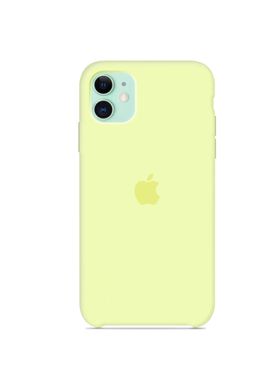 Чохол силіконовий soft-touch ARM Silicone Case для iPhone 11 жовтий Mellow Yellow фото