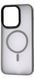 Чехол WAVE Matte Insane Case with MagSafe для iPhone 15 Pro Gray
