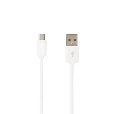 Мережевий зарядний пристрій LDNIO 2 порту USB швидка зарядка 2.4A СЗУ біле White + USB кабель MicroUSB (DL-AC52) фото
