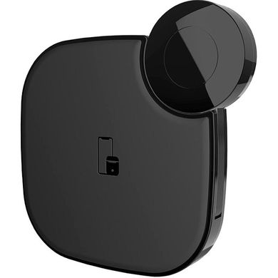 Бездротове зарядний пристрій Hoco S5 Rich Power 2in1 1.0A Wireless Charger БЗУ чорне Black фото