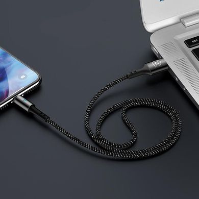 Кабель Lightning to USB Usams US-SJ243 1,2 метра чорний Black фото