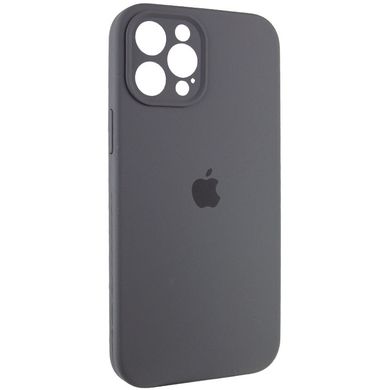 Чохол Silicone Case Full Camera Protective AA для Apple iPhone 12 Pro Max Dark Gray фото