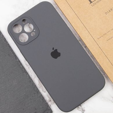 Чохол Silicone Case Full Camera Protective AA для Apple iPhone 12 Pro Max Dark Gray фото