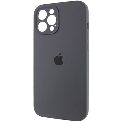 Чохол Silicone Case Full Camera Protective AA для Apple iPhone 12 Pro Max Dark Gray фото