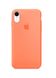 Чохол силіконовий soft-touch ARM Silicone case для iPhone Xr помаранчевий Papaya фото