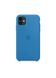 Чохол Apple Silicone case for iPhone 11 Surf Blue синій