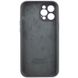 Чохол Silicone Case Full Camera Protective AA для Apple iPhone 12 Pro Max Dark Gray